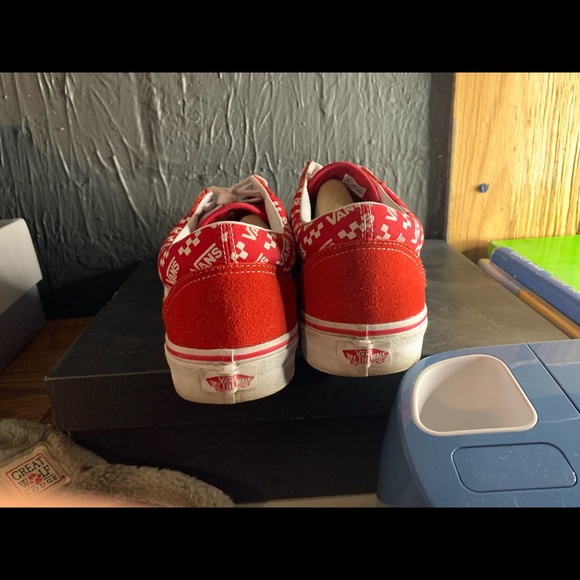 Red checkered vans - Picture 4 of 7